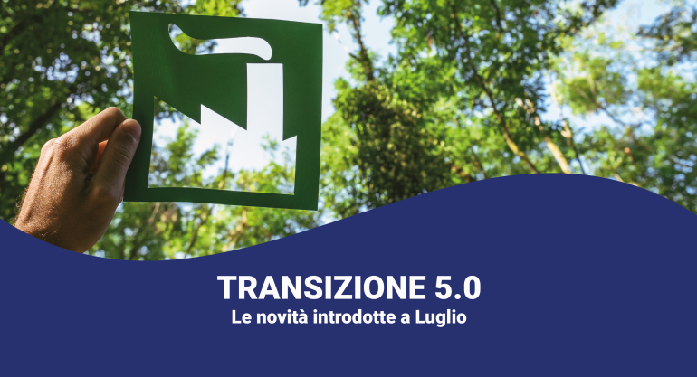 Transizione 5 0 novità